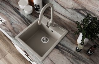 Кухонная мойка Florentina Липси 460 коричневый